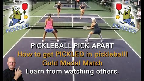 Pickleball Gold Medal Matches Erinna Annaliese