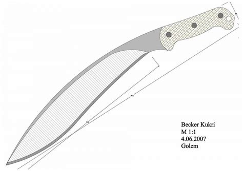 Картинки Нож кукри из стандофф 2 (38 шт.) - #7226
