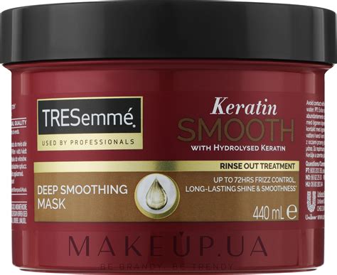 Tresemme Keratin Smooth Deep Smoothing Mask Маска для волос Разглаживающая купить по лучшей