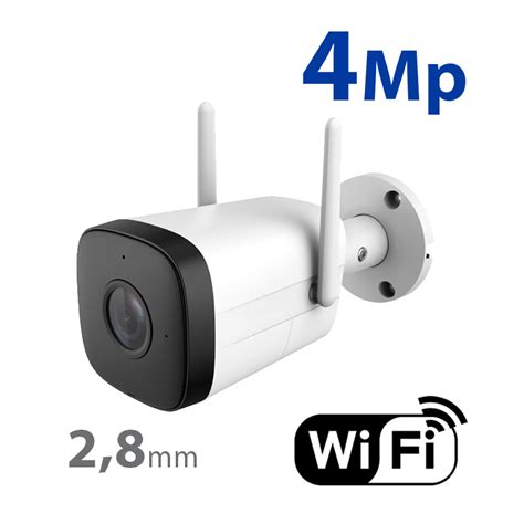 Bullet IP 4 Mp 2 8 Mm Wi Fi IR 30m ARGO Elettronica