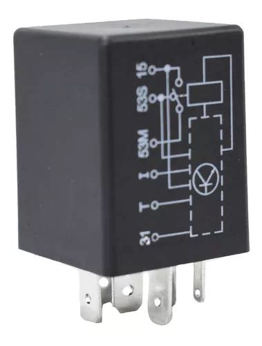 Relevador Relay Limpiadores Vw Sedan Combi Golf Jetta 19 6p