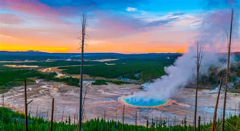 Die Schönheit Des Yellowstone Nationalparks Visit The Usa