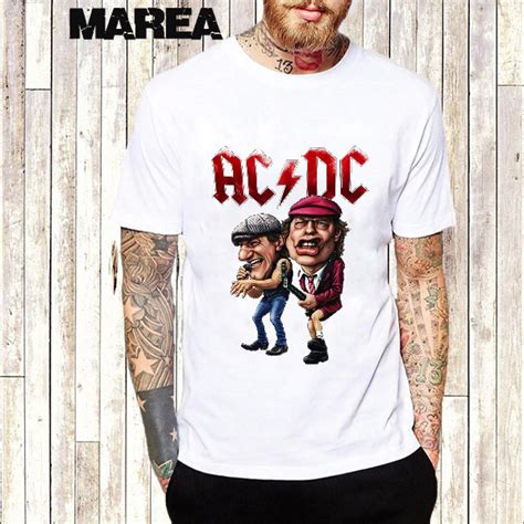 Remera Ac Dc Caricatura Comprar En Marea Jeans Tandil