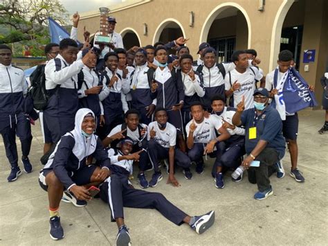 Jamaica College Wins Boys Champs 2021 Edwin Allen High Defend Girls