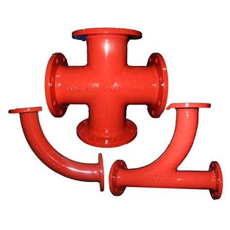 Inch Fire Fighting Pipe Fittings Ductile Iron Grooved Mechanical