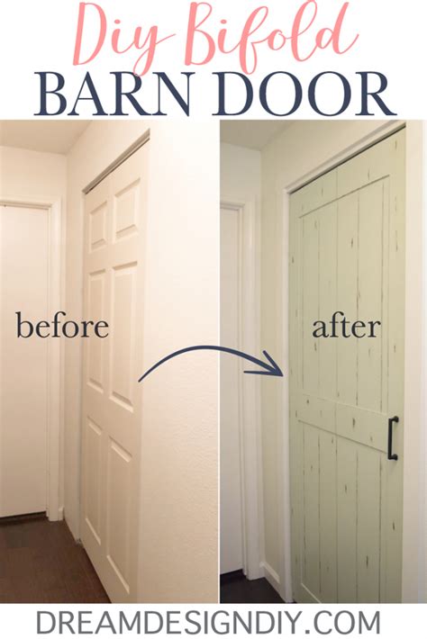 Diy Bifold Barn Door Transform A Closet Door For 15 With 14 Plywood