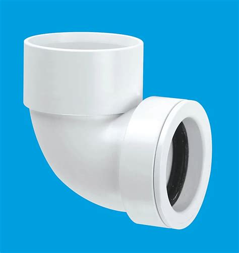 Mcalpine Solvent X Pushfit Continental 90degree Elbow 125 X 32mm Ms4 32solvent Diy At Bandq