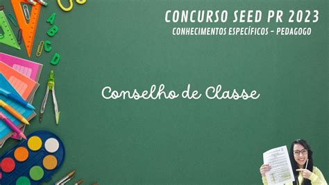 CONSELHO DE CLASSE INSTRUMENTO DE ACOMPANHAMENTO DA APRENDIZAGEM DOS