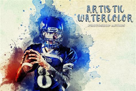 Artistic Watercolor Photoshop Action Invent Actions