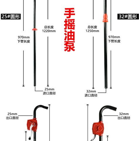 方形手动油泵32圆形铸铁手动桶泵25型油抽子柴油机油齿轮手摇油泵 阿里巴巴