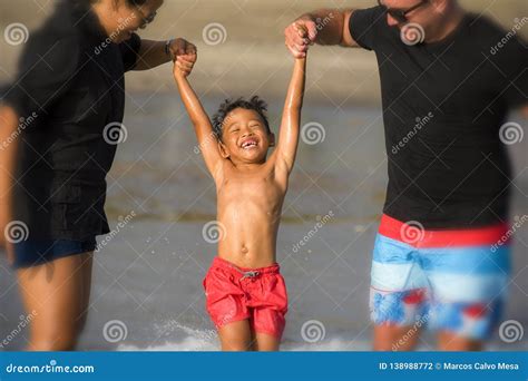 Young Happy Mixed Ethnicity Couple Caucasian Man And Asian Indonesian