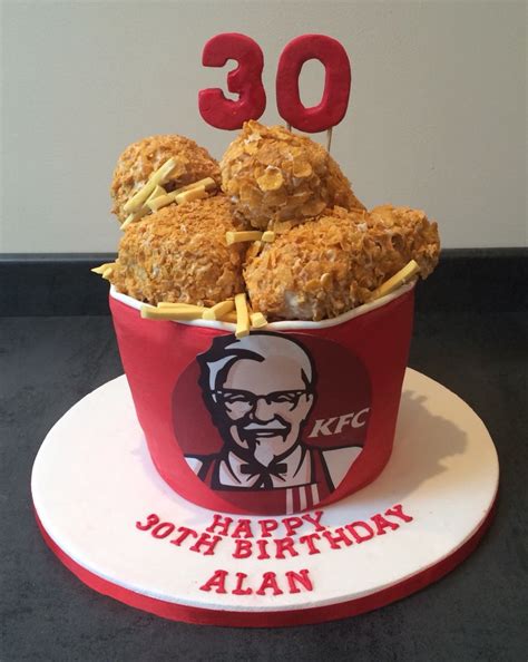 kfc birthday cake