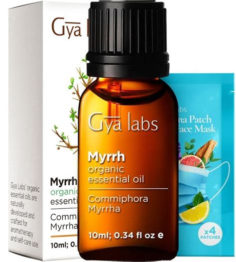 Buy Gya Labs Myrrh Essential Oil For Skin 100 Pure And Natural Myrrh