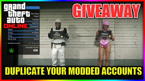 NEW GTA ONLINE DUPLICATE YOUR MODDED ACCOUNTS GTA ACCOUNTDUPLICATION