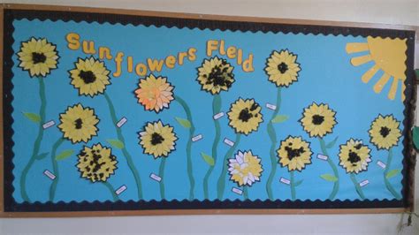 Sunflowers Classroom Display Photo Sparklebox