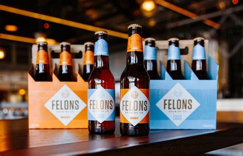 Felons Brewing Co Packaging By Squad Ink Brewing Co Brewing Felon