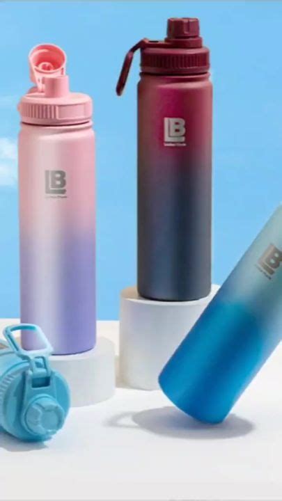 Linbai Flask Oz Ml Insulated Tumbler Water Bottle Hot And Cold Stainless Steel Vacuum