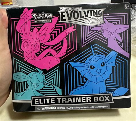 Evolving Skies Elite Trainer Box Hobbies Toys Toys Games On Carousell