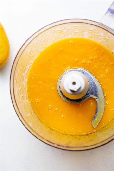 Easy Mango Sorbet Spoonful Of Flavor