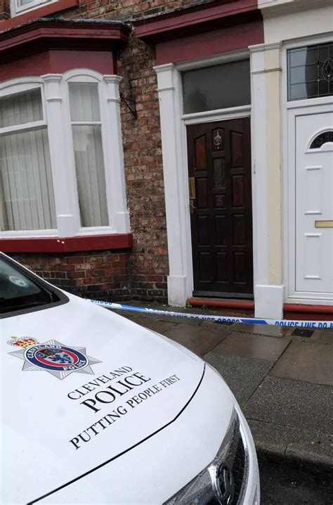 Police At The Scene On Castlereagh Road In Stockton Teesside Live