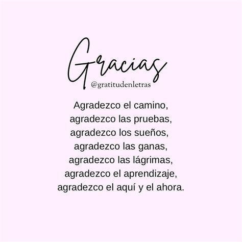 Gratitud En Letras On Instagram Siempre Gracias Gratitudenletras