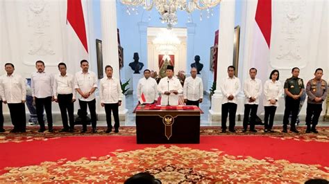 Kabar Gembira Presiden Prabowo Subianto Tandatangani PP Tentang