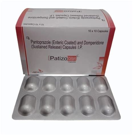 Pantoprazole Enteric Coated Domperidone Sustained Release Capsules Ip At Rs 150 Box Pan D In