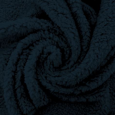 sherpa fleece navy