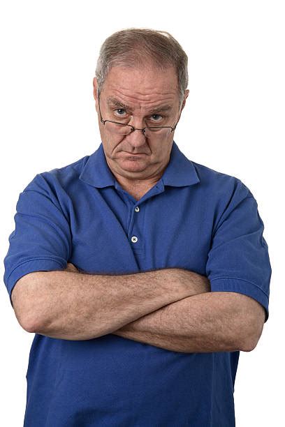 Grumpy Man Banque Dimages Et Photos Libres De Droit Istock