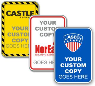 Personalized No Parking Signs, Custom No Parking Anytime