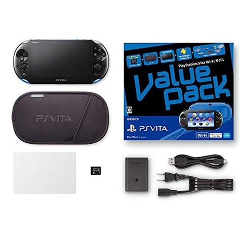 Psvitaplaystation Vita Value Pack Wifi Pchj