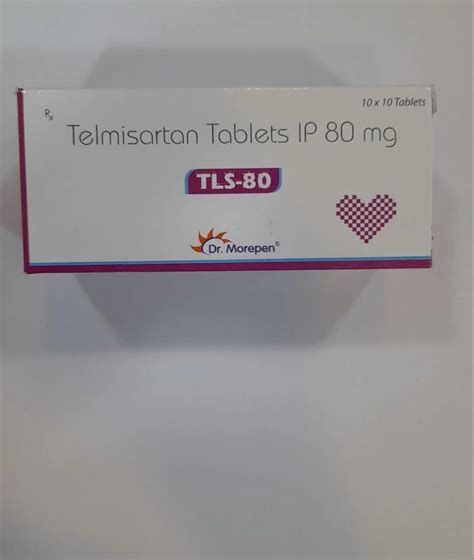 Telmisartan 80 Mg Tablet At Rs 50pack Telmisartan Tablets In Nagpur