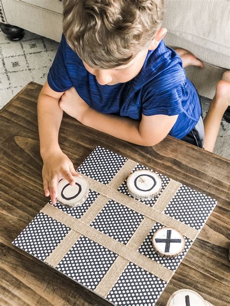 Diy Tic Tac Toe Game Fun For All Ages Easy And Cute Wilshire