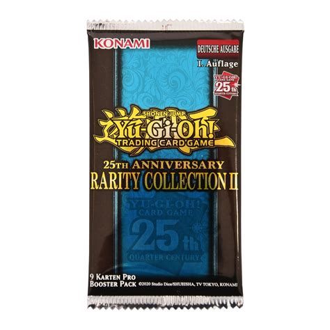 Yu Gi Oh 25th Anniversary Rarity Collection 2 Trading Cards Booster