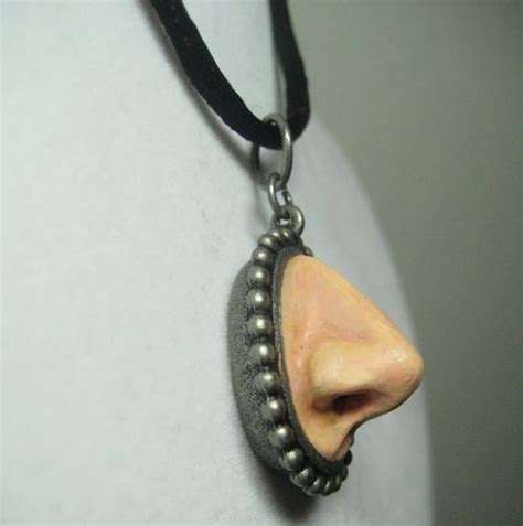 Big Honking Nose Necklace Pendant