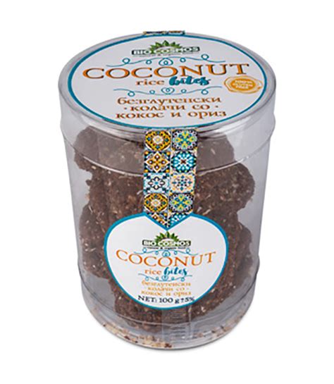 Безглутенски колачи со кокос и ориз (100гр.)