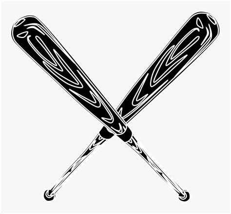 Baseball Bat Softball Bats Black Wooden Baseball Transparent