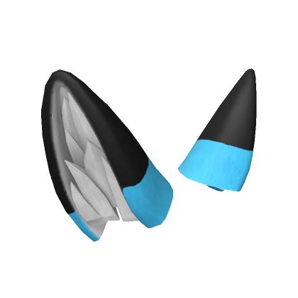 Cyan Fox Ears Roblox Item Rolimon S