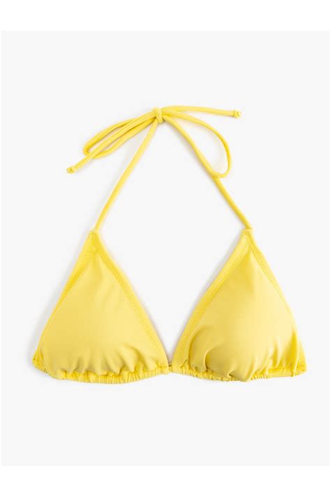 Koton Boyundan Bağlamalı İpli Üçgen Bikini Üstü Fiyatı Yorumları