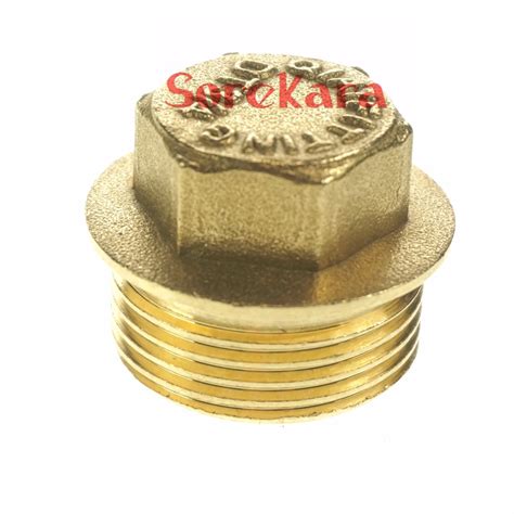 Bsp Male Brass Countersunk Plug Hex Head Socket Pipe Fittings With