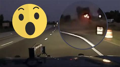 Watch Car In Sw Michigan Goes Airborne Caught On Dashcam