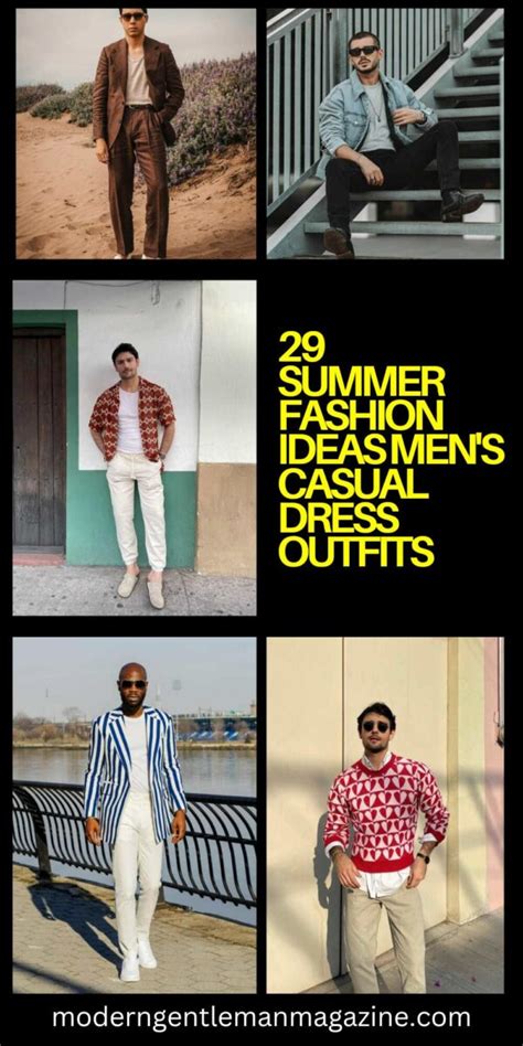 29 Ideas For Mens Casual Dress Outfits Fashion In Summer