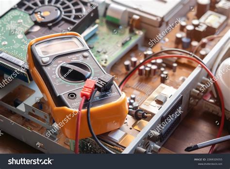 Multimeter On Cctv Dvr Recorder Case Stock Photo 2269329355 Shutterstock