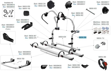 Fiamma Tragestruktur oben passend für Carry Bike Pro C Pro C E Bike