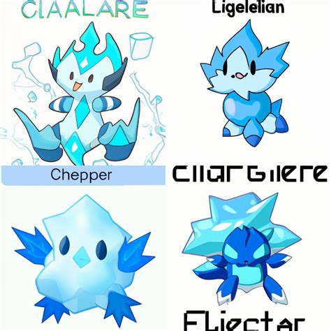 Water Ice Type Fakemon Ai Generated Artwork Nightcafe Creator