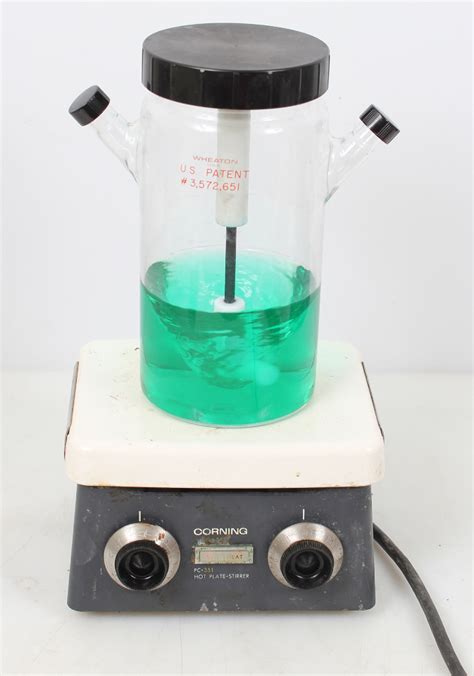 Corning Ceramic Hot Plate Magnetic Stirrer PC 351 Tested SocoTek LLC