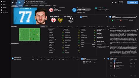 Fm Khvicha Kvaratskhelia Football Manager