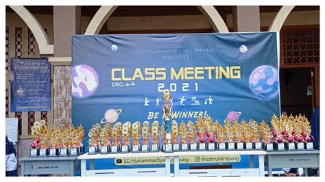 Pembagian Piala Lomba Class Meeting Tahun Youtube