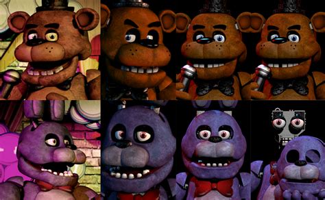 Freddy And Bonnie Custom Night Mugshots 2 That I Made 3 R