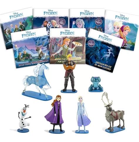 Frozen 2 Disney Colección 7 Figuras 7 Cuentos MercadoLibre